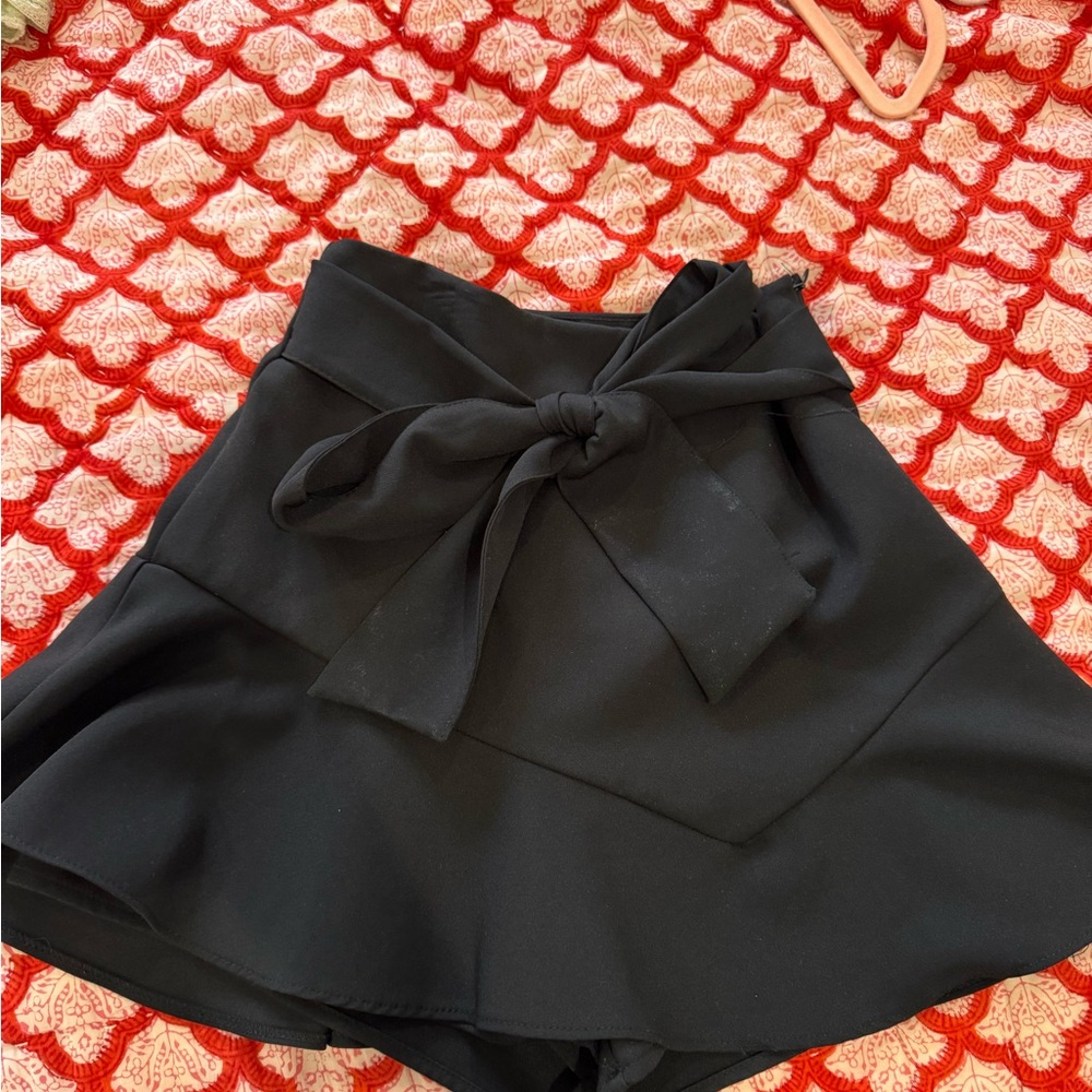 Zara Elegant Black Skort